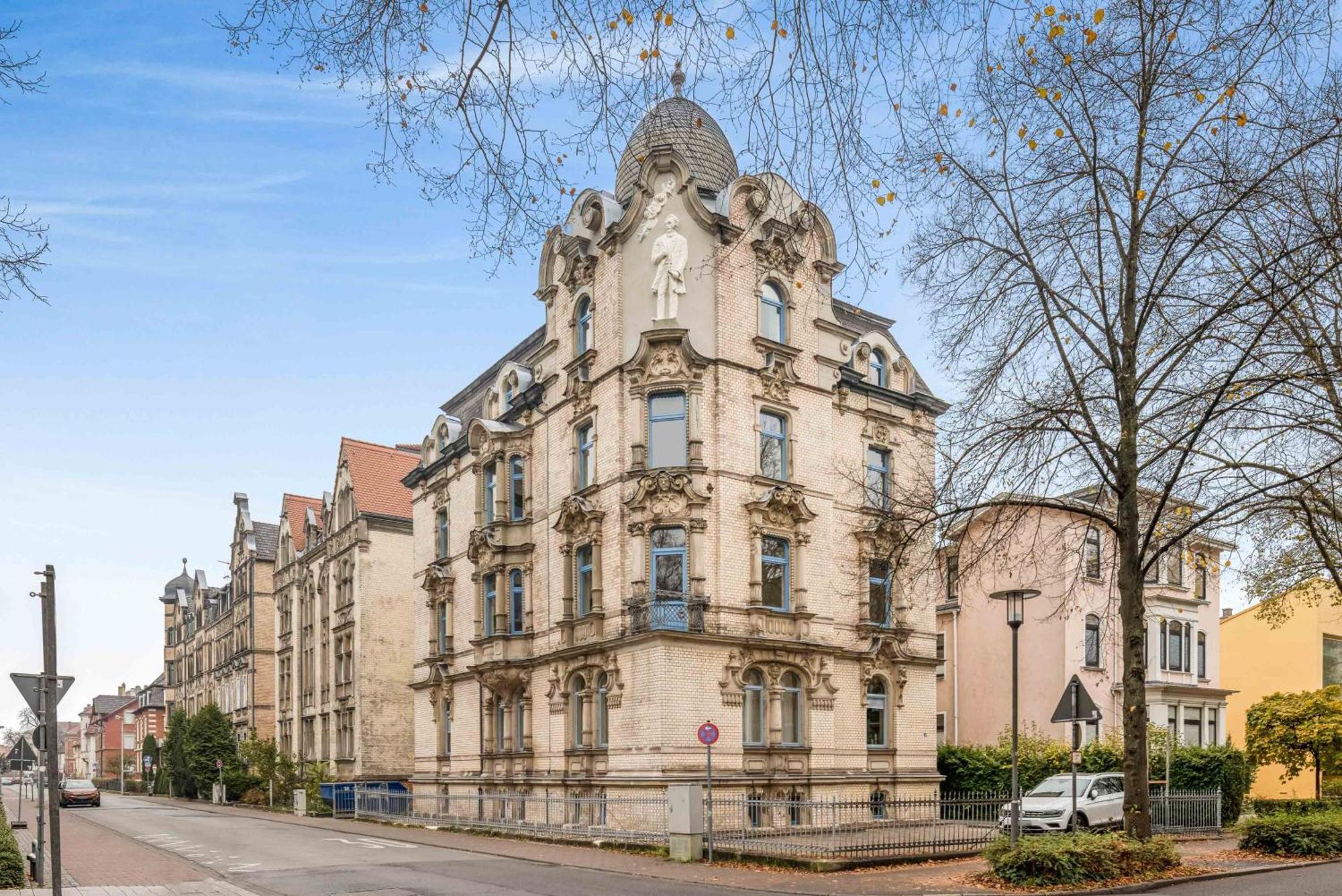 Neu! Einzigartige Stadtvilla, Super Lage, Parkplatz Coburg Exteriör bild